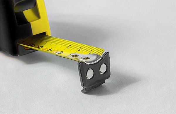 FLESSOMETRO GOMMATO ANTISCIVOLO MAGNETICO SUPERPROFESSIONALE m 5 x 25 mm - BEST QUALITY - Art. AKIFIX® NSM31005 - immagine 3