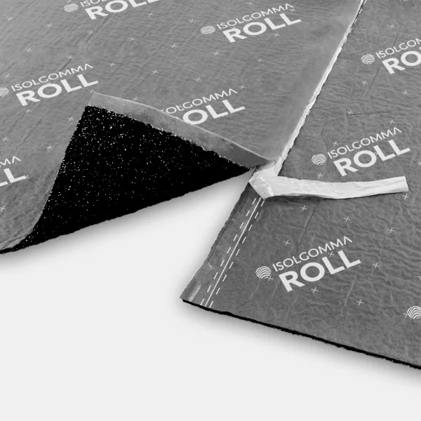 ISOLGOMMA ROLL – Materassino isolante acustico ad alte prestazioni (ΔLw 32 dB) - Rotolo 1,04x5 mt ( 5 mq netti) - immagine 2